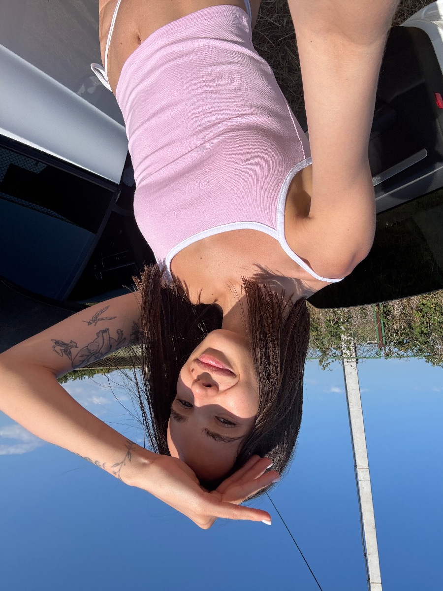 Sexy model Tina in Madrid